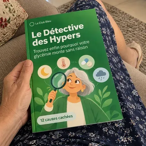 Le livret Le Détective des Hypers tenu en main