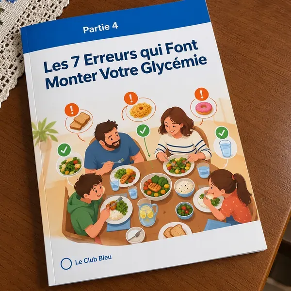 Le livret Les 7 Erreurs qui Font Monter Votre Glycémie